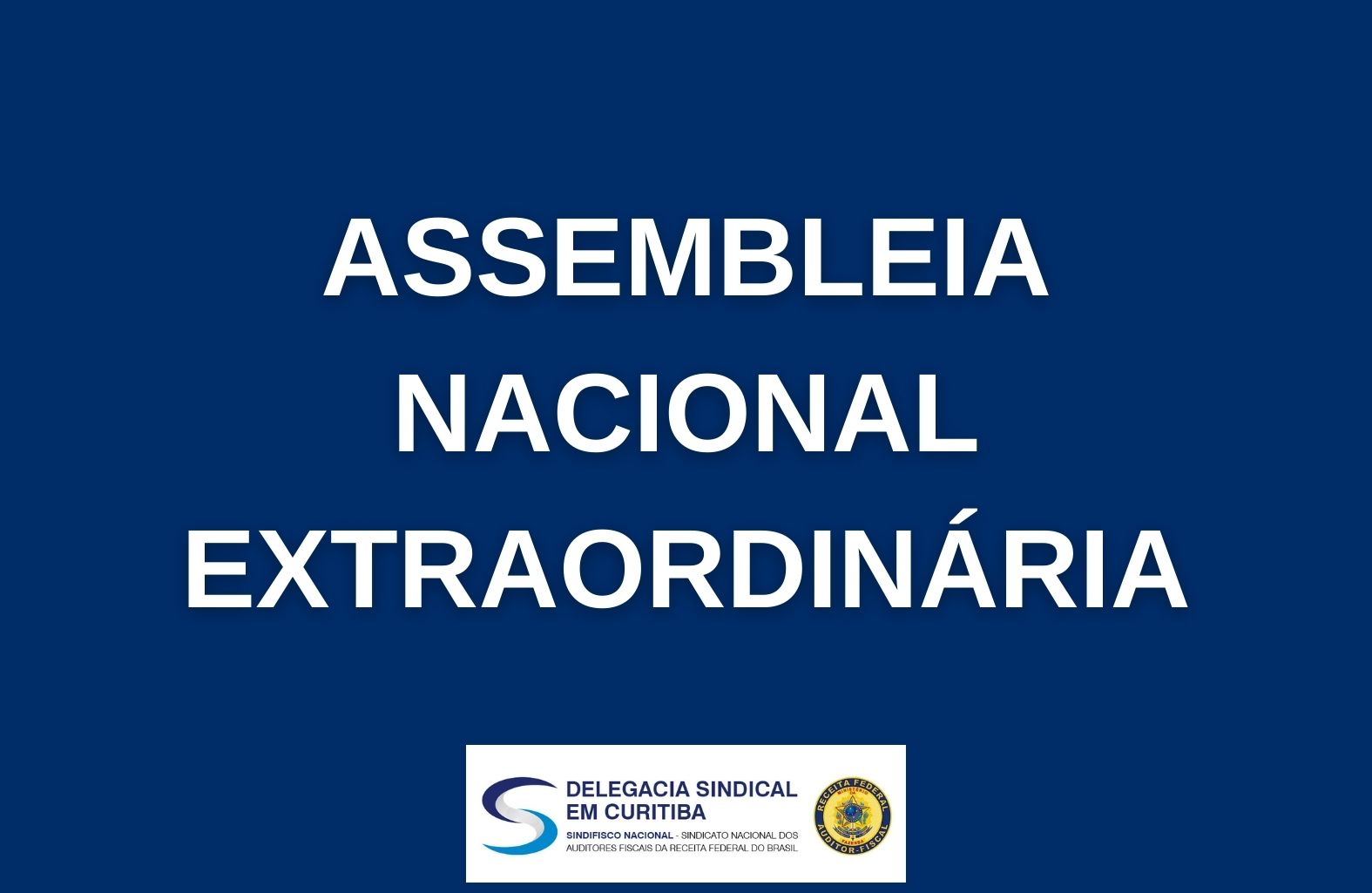 DS Curitiba convoca para Assembleia Geral Extraordinária