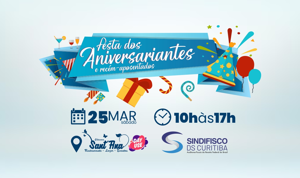 Garanta sua participação na Festa dos Aniversariantes da DS Curitiba