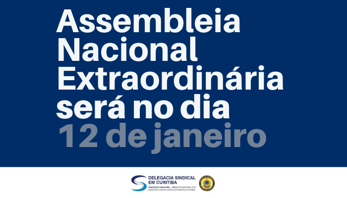 DS Curitiba convoca para Assembleia Nacional Extraordinária no dia 12