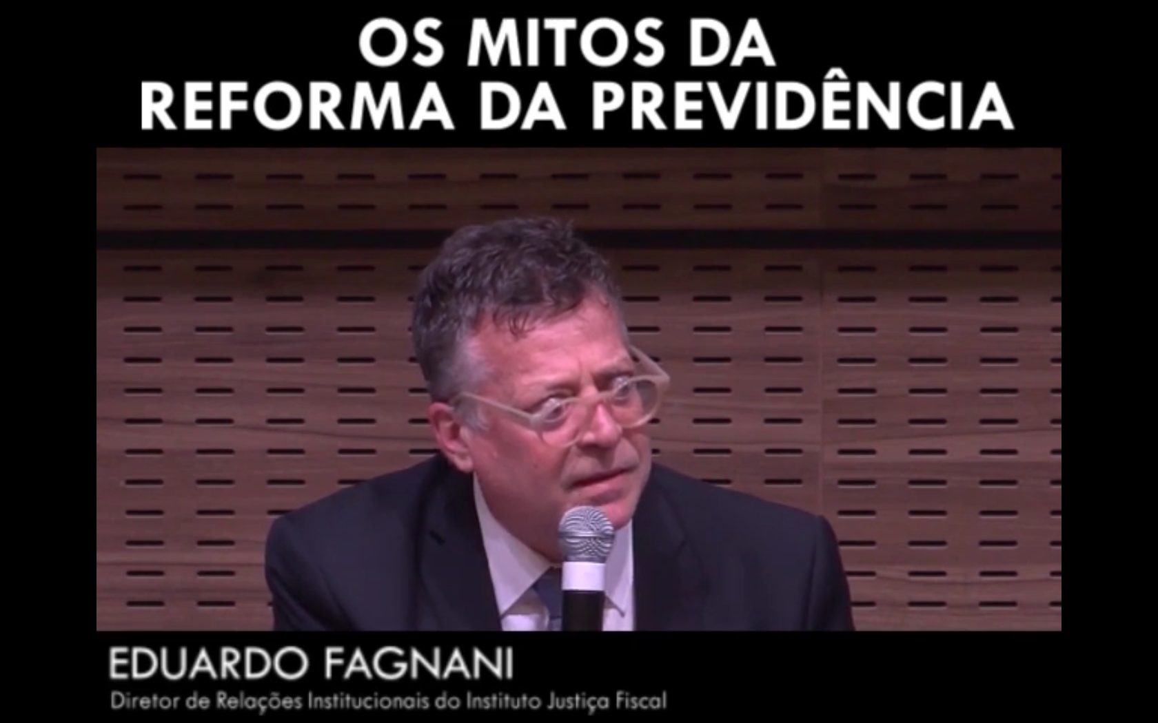 Os mitos da Reforma da Previdência - Eduardo Fagnani
