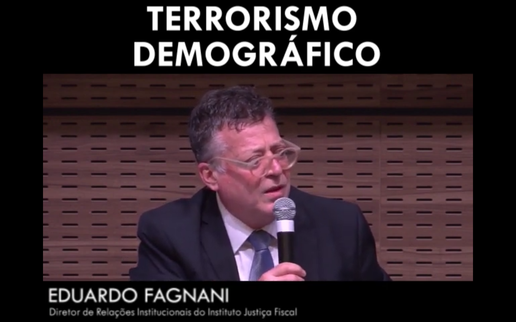 Terrorismo demográfico - Eduardo Fagnani