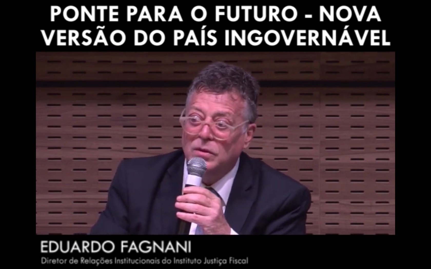 Ponte para o futuro - Nova versão do país ingovernável - Eduardo Fagnani
