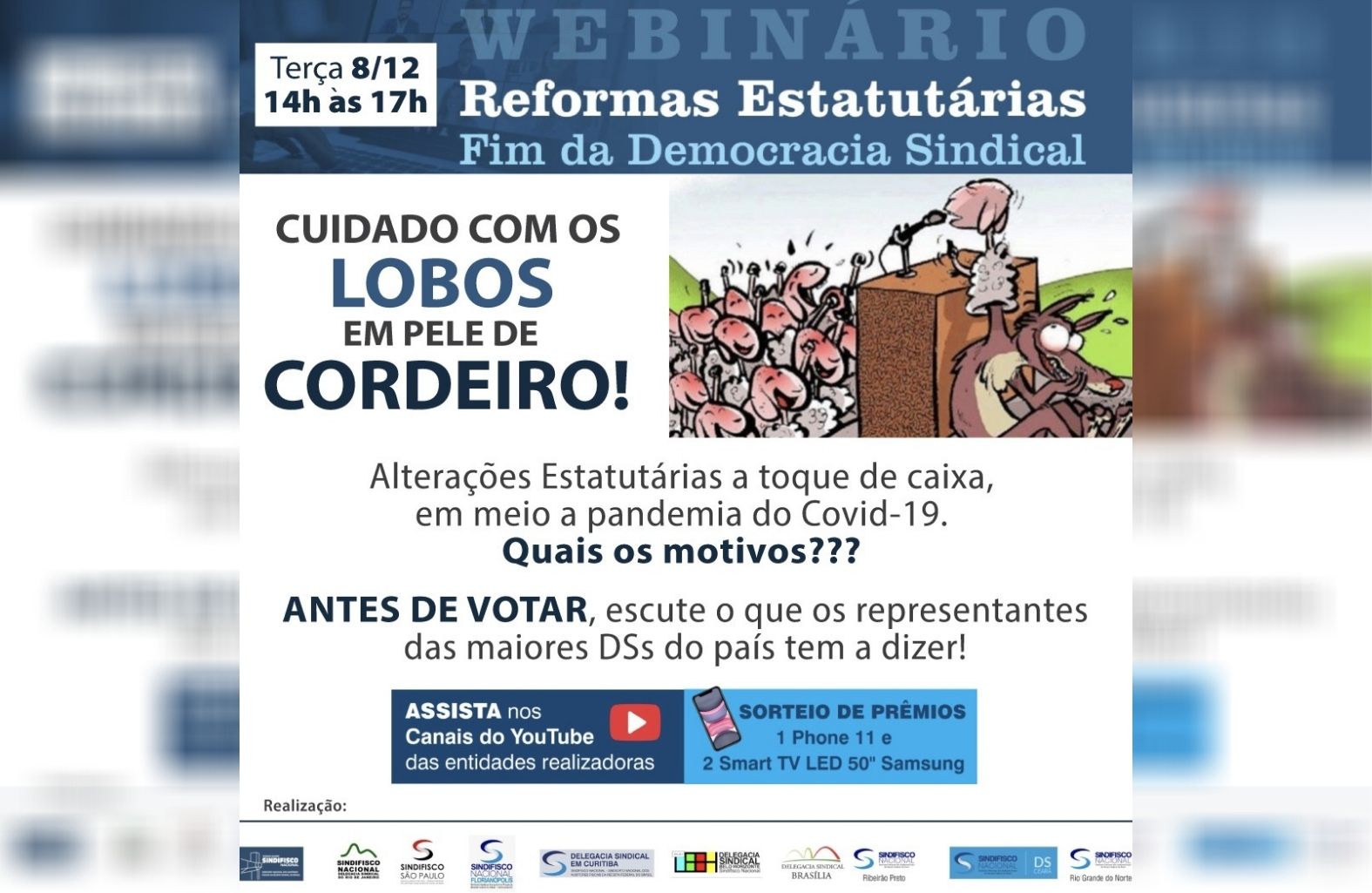 DS Curitiba aponta: O último golpe na democracia sindical - Parte 1