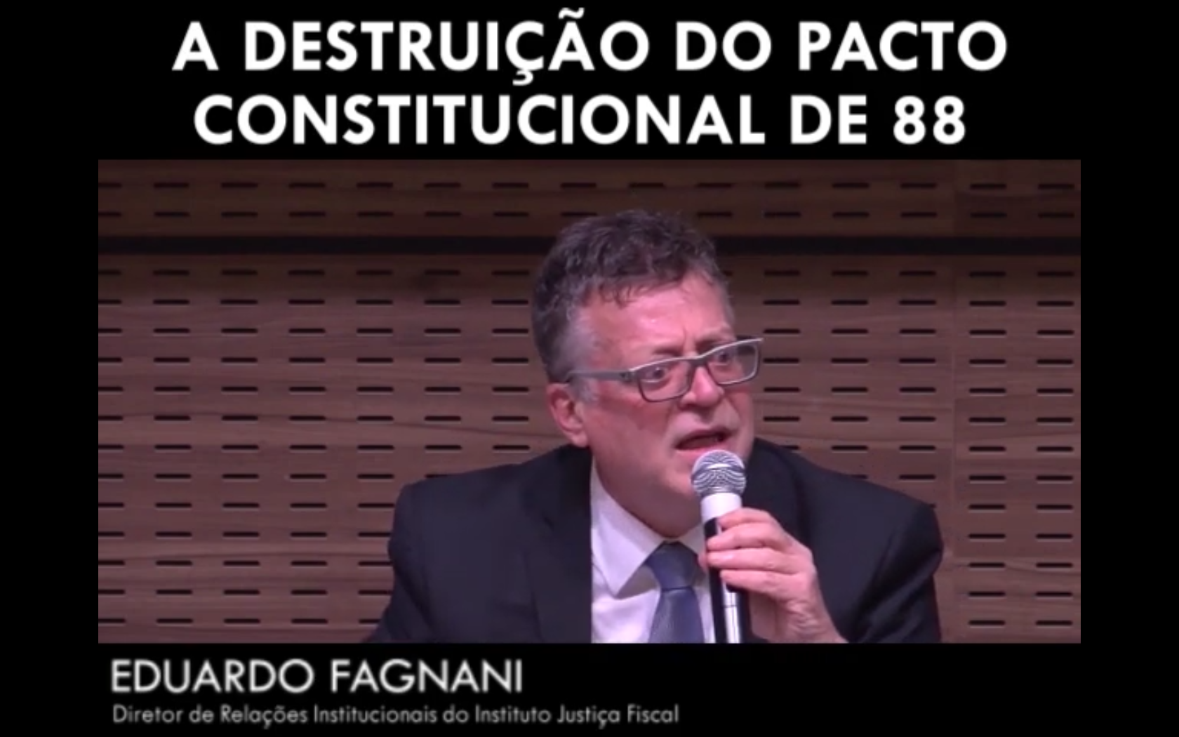 A destruição do pacto constitucional de 1988 - Eduardo Fagnani